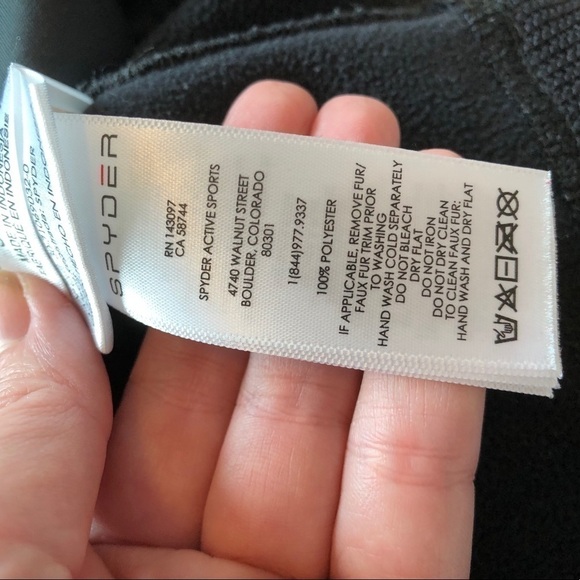 Spyder Full Zip Jacket For Boys Size S - Picture 15 of 16